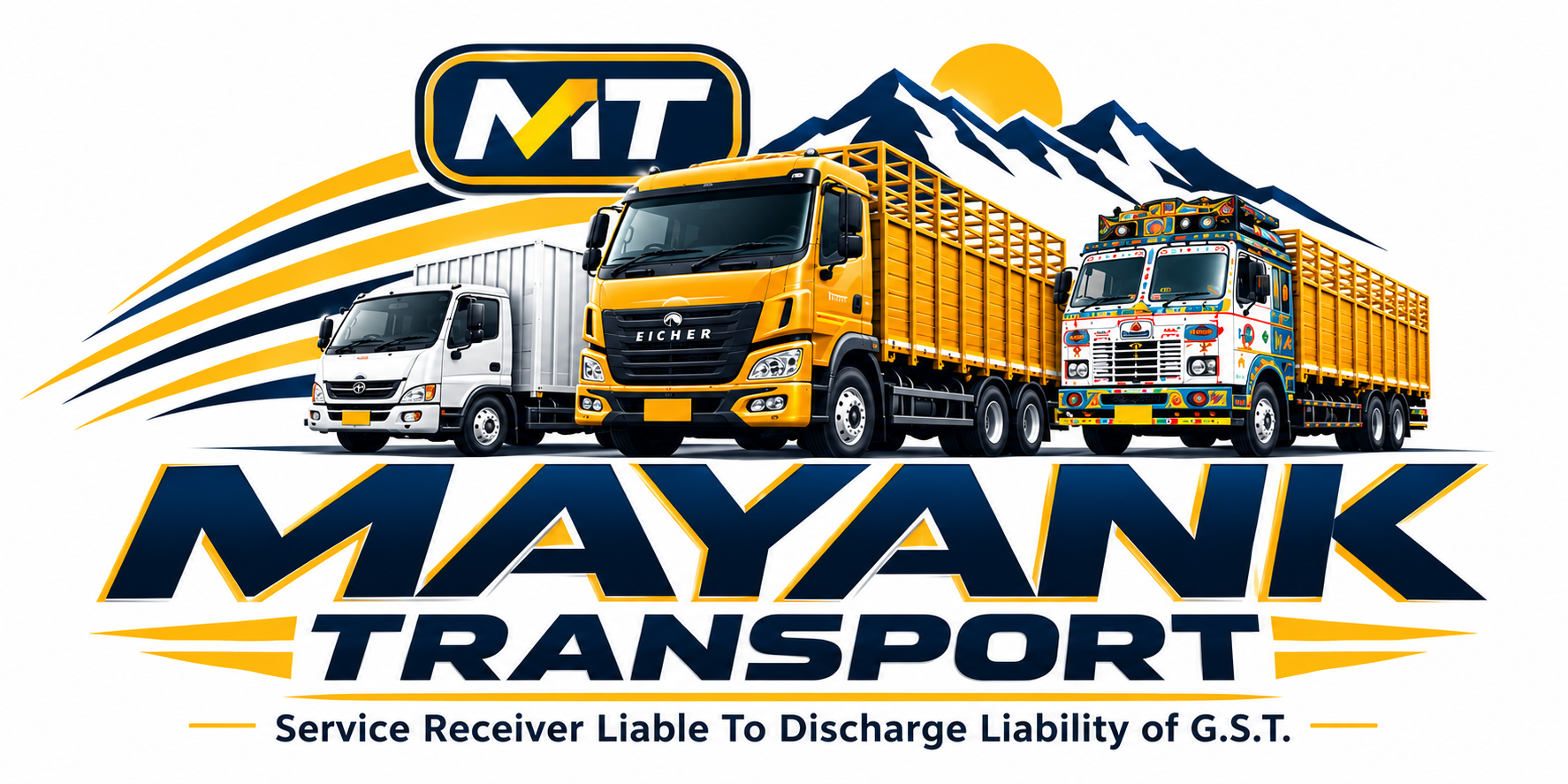 Mayank Transport Logo